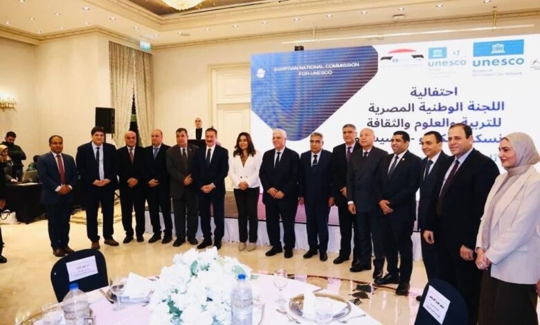 جانب من الاحتفالية بحضور وزير التعليم العالى
